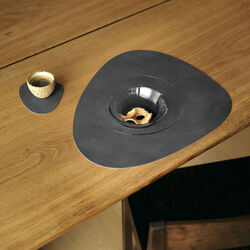 Nupo table mat Curve L, anthracite, LIND DNA