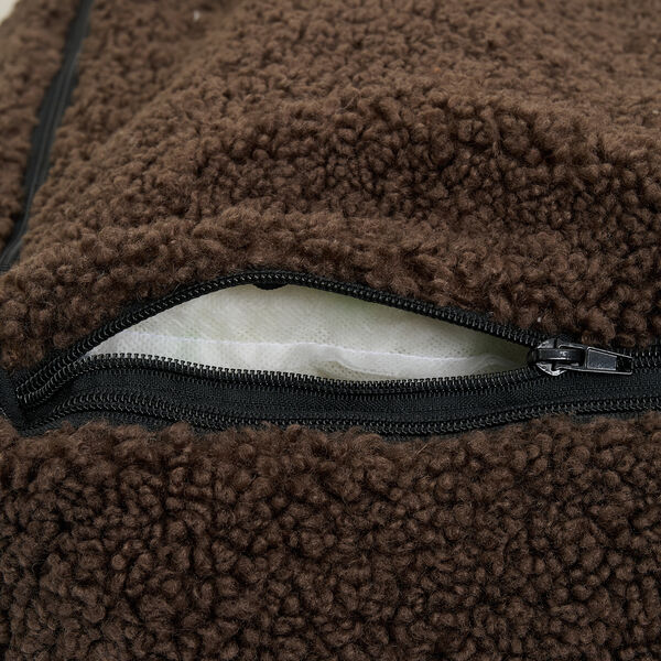 Nuna Dog bed, brown, Drew's Dogwear