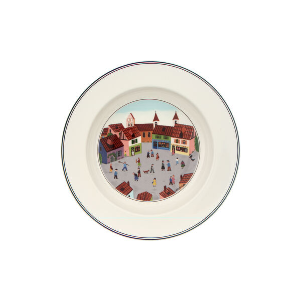 Design Naif Deep Plate &Oslash; 21 cm, village, Villeroy & Boch