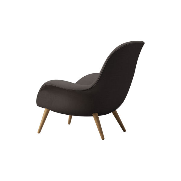FF1770 Swoon Lounge Chair, Sunniva 383/lacquered oak, Fredericia Furniture