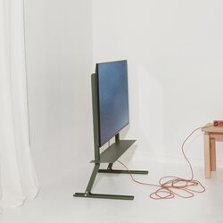 Bendy Tall Stand, mossy green, Pedestal