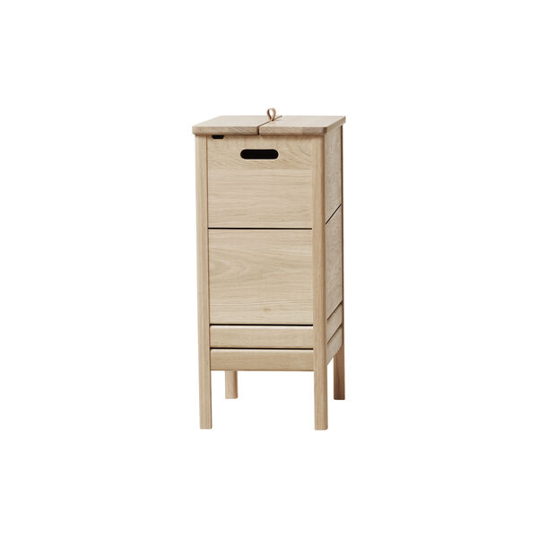 A Line Laundry Box, white oiled oak A Line Laundry Box, white oiled oak, Form & Refine