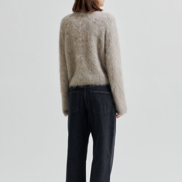 Karla Knit Cardigan, pumice stone, Second Female