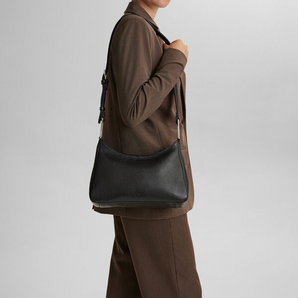 NuriaMBG Crossbody Bag Grain, black, Markberg