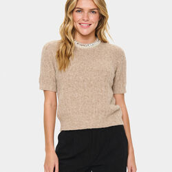 MakennaSZ Pullover, tiger's eye melange, Saint Tropez