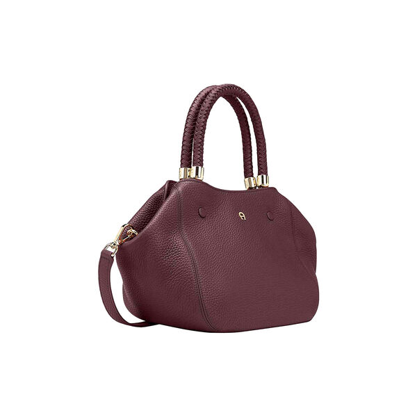 Carré Soft Handbag M, port red Carré Soft Handbag M, port red, Aigner