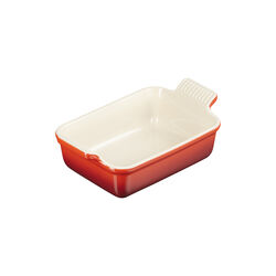 Heritage Rectangular Dish 19 cm, cerise, Le Creuset