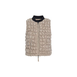 Kosei waistcoat, stone, BITTE KAI RAND