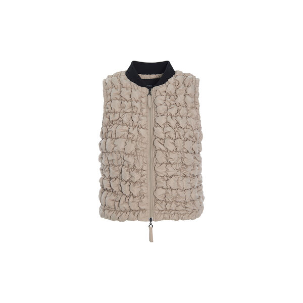 Kosei waistcoat, stone, BITTE KAI RAND