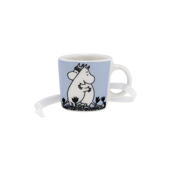 Moomin mini mug Love, blue, Moomin Arabia