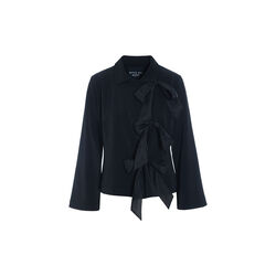 Sakura stretch jacket with bows, black, BITTE KAI RAND