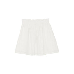 Skirt Embroidery, antique white, HUTTEliHUT