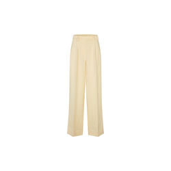 Lino Classic Trousers, alabaster gleam, Second Female
