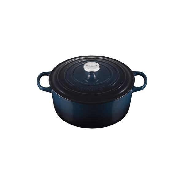Signature Round Pot &Oslash; 28 cm, nuit, Le Creuset