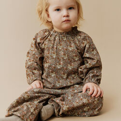 KristaSB Blouse, brown, Sofie Schnoor