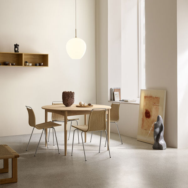 BM0121 Dining Table, soap treated oak, Carl Hansen & Søn