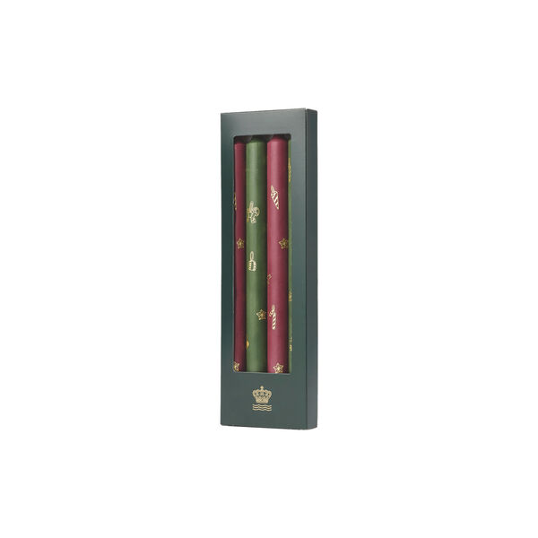 Star Fluted Christmas Candles 4 pcs., Royal Copenhagen