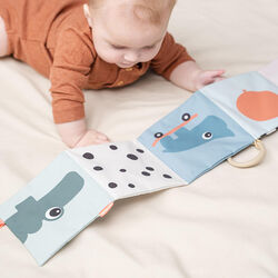 Deer Friends Fold-out Soft Book, colour mix, Done by Deer