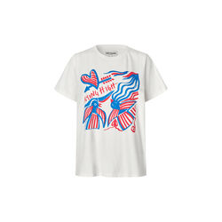 RomaLL Flying High Tee SS, white, Lollys Laundry
