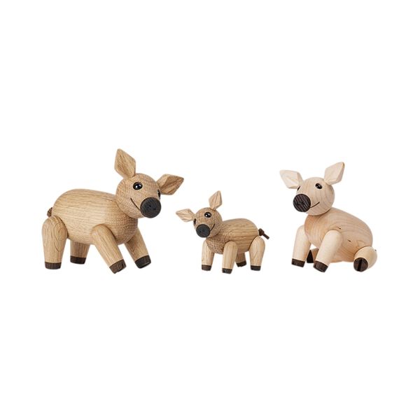 Percy Pig wooden figurine, Spring Copenhagen
