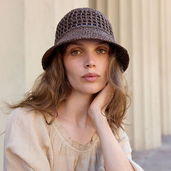 RAFFIA&nbsp;Hat, taupe, Bella Ballou