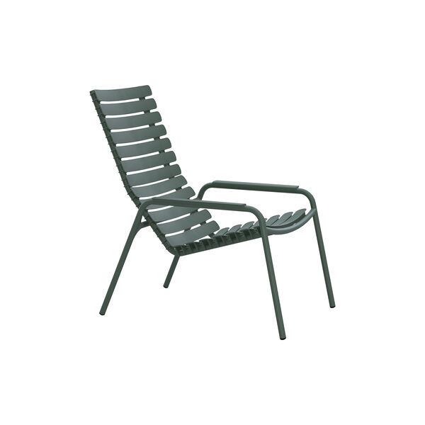 ReCLIPS Lounge Chair, olive green, HOUE