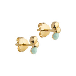 Nara Studs, mint, ENAMEL Copenhagen