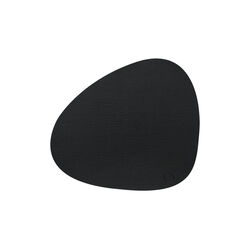 Bull table mat Curve L, black, LIND DNA