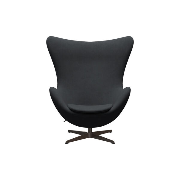 Egg&trade; 3316 Lounge Chair, Christianshavn 1173 grey/brown bronze, Fritz Hansen