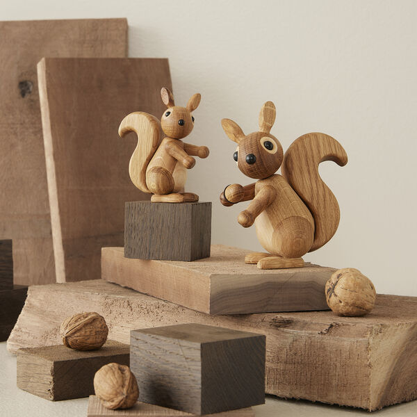 Hazel wooden figurine, Spring Copenhagen