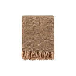 Gotland wool blanket, beige, Klippan Yllefabrik
