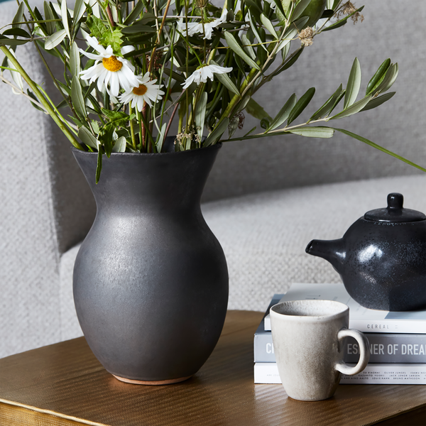 HDTino Vase, black, House Doctor