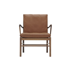 OW149 Colonial Chair, oiled walnut/cognac, Carl Hansen & Søn