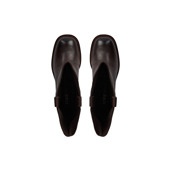 JOLENESW LEATHER BOOT, dark brown, Sofie Schnoor