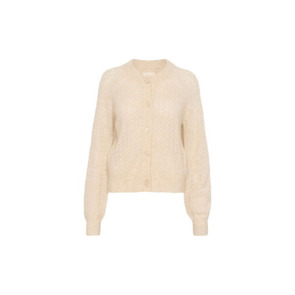 ThoraPW Cardigan, french oak melange, Part Two