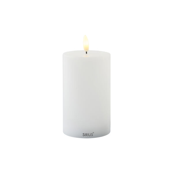 Sille Rechargeable Candle, white, Sirius Home