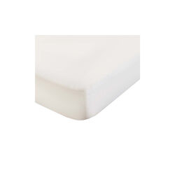 Junior Fitted Sheet, white, We Are Bitte