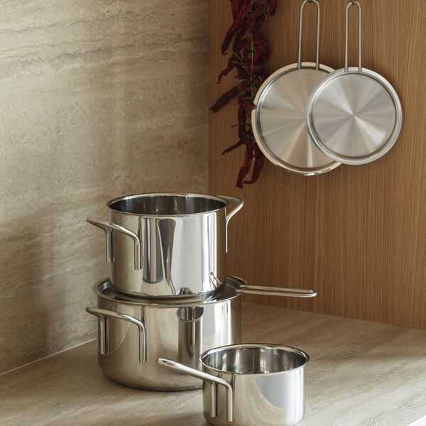 Stainless Steel Cookware Set 3 pcs, Eva Trio