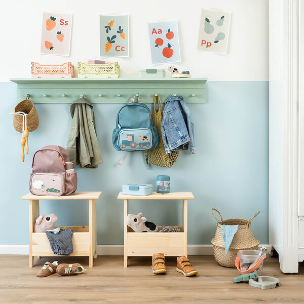 Tiny Farm Kids Backpack, blue, Done by Deer