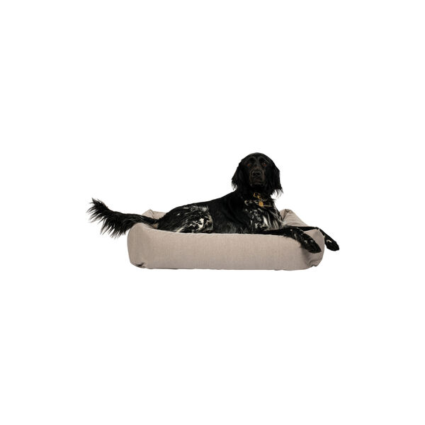 Dog Bed, soft grey, Nordic Sleep by Fossflakes