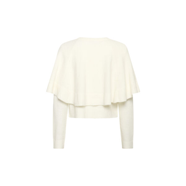 KBDream Cape Cardigan, egret, Karen by Simonsen