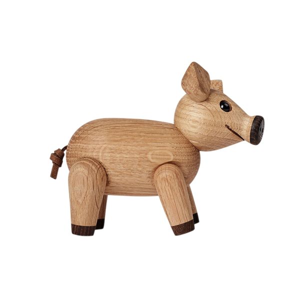 Percy Pig wooden figurine, Spring Copenhagen