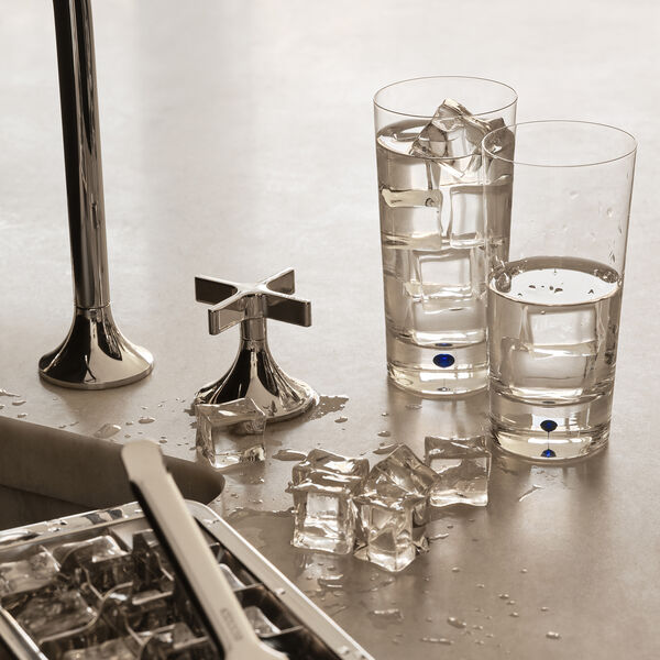 Intermezzo Blue Highball Glass, Orrefors