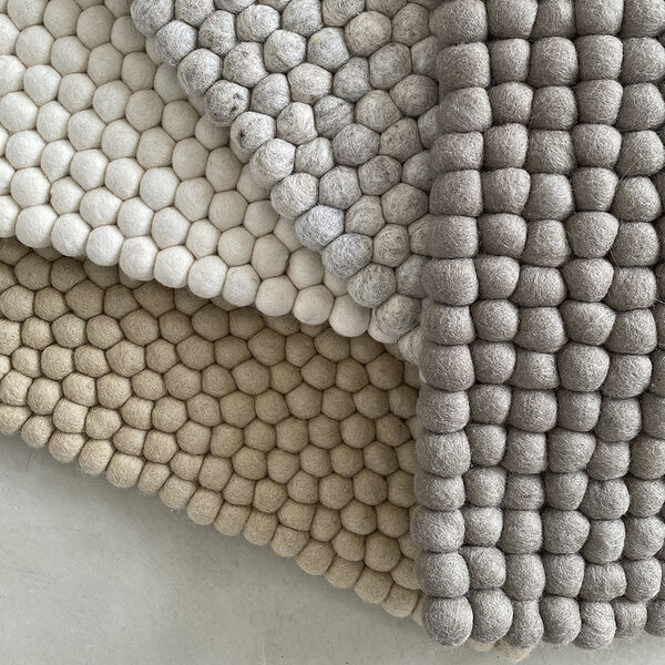 SNOW DROP Mat, grey, CARE BY ME