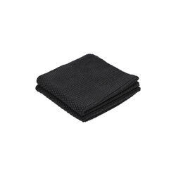 Knit Dishcloth 2 pcs, black, Bastian