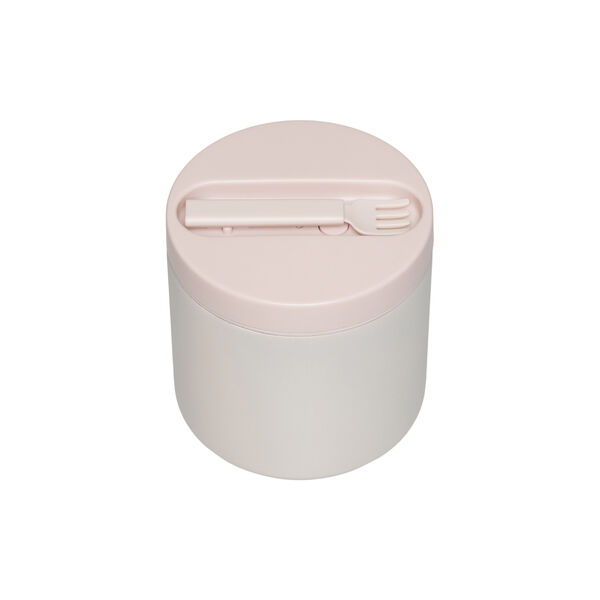 Travel Thermo lunch box, pastel beige, Design Letters