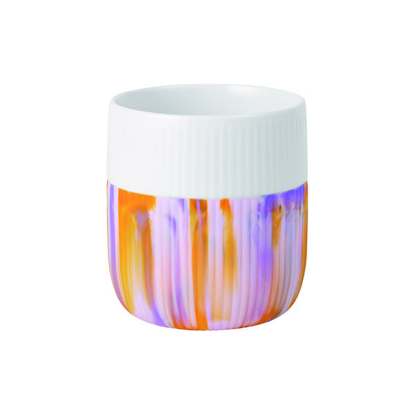 Fluted Contrast Marble Mug 35 cl, morning sky, Royal Copenhagen