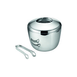 Sky Ice Bucket with Ice Tong, Georg Jensen