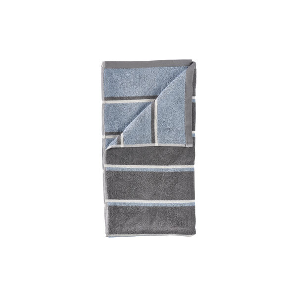 Sauna Towel, grey/blue fog/soft grey, Zone Denmark