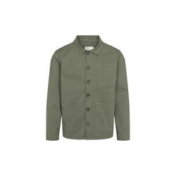 Organic Workwear Jacket, dusty olive, Colorful Standard